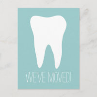 Custom moving postcards for dentist practice