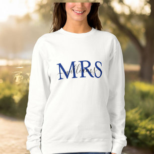 Custom Mr & Mrs Sweatshirt, Matching Couple Sweatshirt