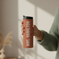 Custom Mr & Mrs Tumbler, Couple Gift for Weddings