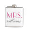 Custom Mrs. Wedding Flask | Bride-to-Be Gifts