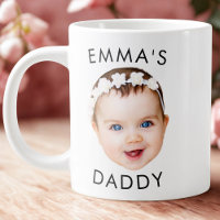 Custom Mug, Baby Mug, Dad Birthday Gift, Face