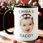 Custom Mug, Baby Mug, Dad Birthday Gift, Face Mug<br><div class="desc">Custom Mug, Baby Mug, Dad Birthday Gift, Face Mug, Best Gift For Daddy Mom Grandma Grandpa</div>