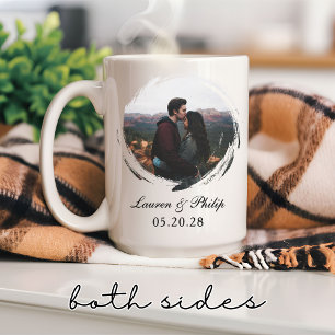 Custom Mug for Engagement, Couples Keepsake