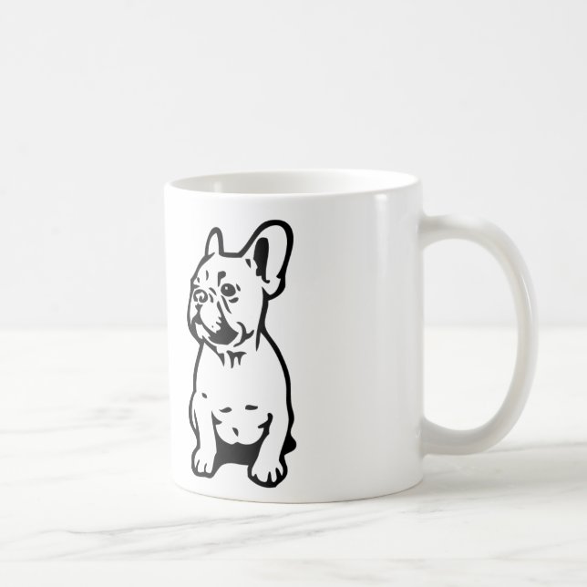 Custom Mug I Love My French Bulldog Forever Coffee (Right)