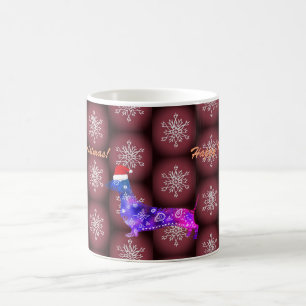 Custom Mug Snowflake  Dachshund