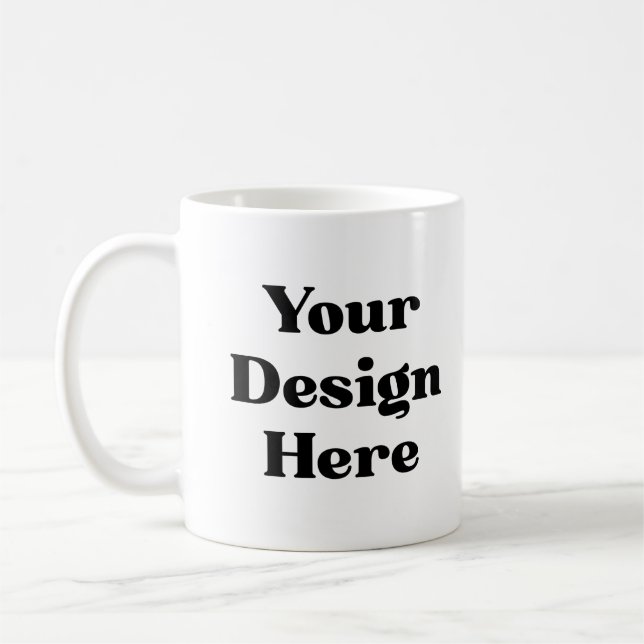 Custom Mugs, Personalized Logo | Promotional Char Coffee Mug (Left)