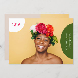 Custom Multi Colour Abstract Fun Graduate Template