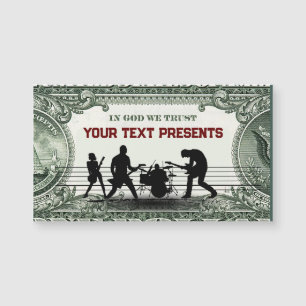 Custom Music Band and Money