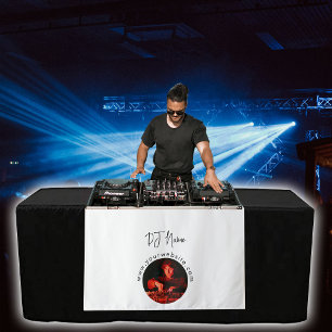 Custom Music DJ Custom Photo Table Runner Banner Tapestry
