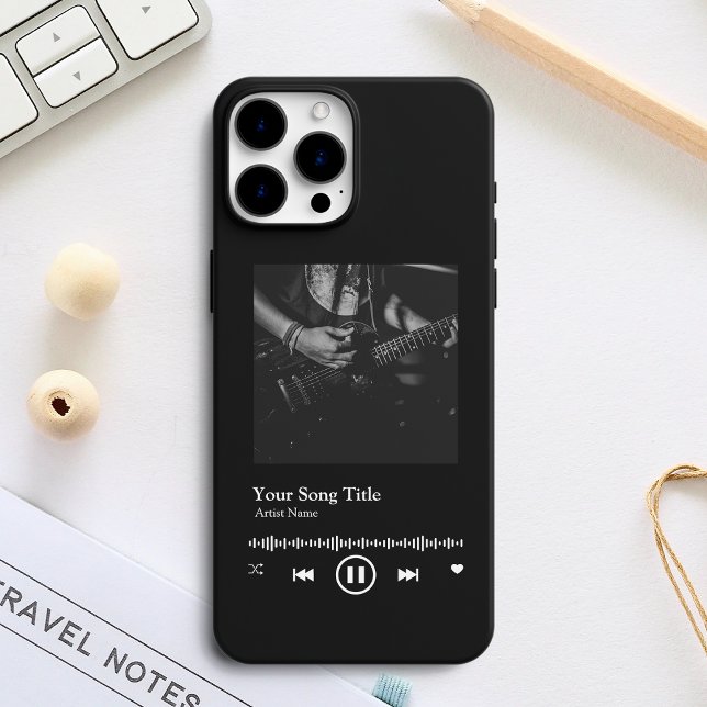 Custom Music Player Song Plaque Case-Mate iPhone Case (Creator Uploaded)