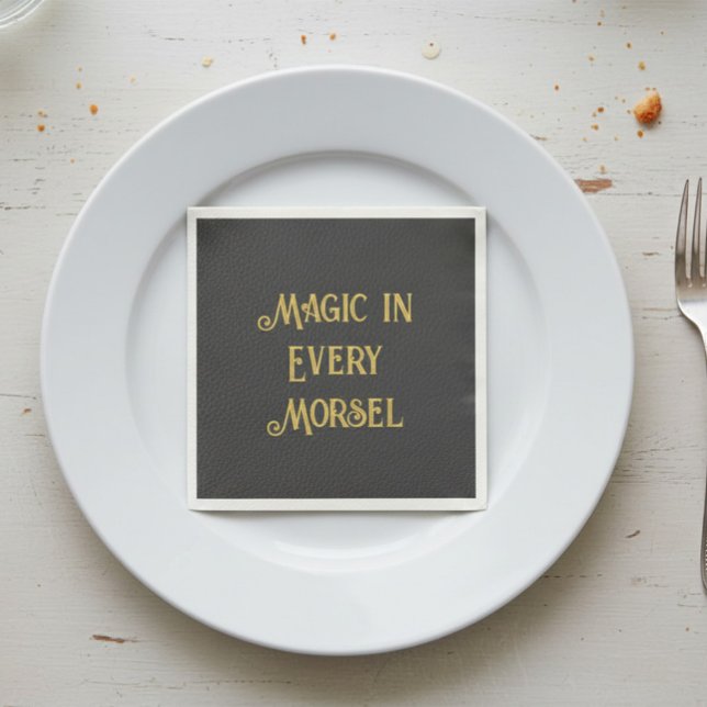 Custom Mystic Gold Bachelorette  Napkin (Creator Uploaded)