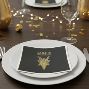 Custom Mystic Gold Bachelorette  Napkin
