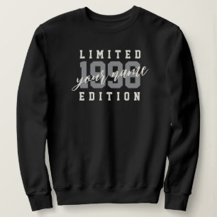 Custom Name 1996 Limited Edition, 30th Birthday Sweatshirt