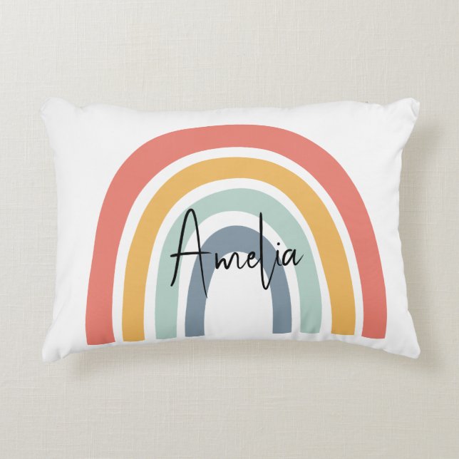 Custom Name Accent Pillow (Front)