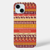 Custom Name African Pattern