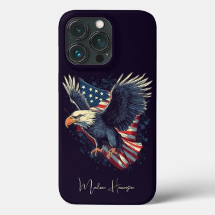 Custom Name American Eagle iPhone 13 Pro Case