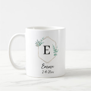 Custom Name and Baptism Date JW Gifts Coffee Mug