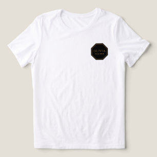 Custom Name and Job Title Printed Tri-Blend Tee