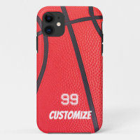 Custom Name And Number  Basketball