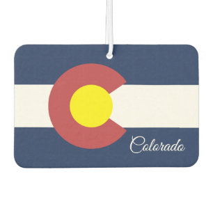 Custom Name and Personalized Flag Air Freshener