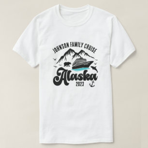 Custom Name and Year Alaska Cruise T-Shirt