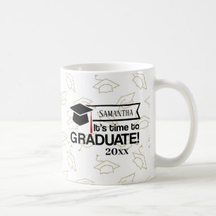 Custom Name and Year Graduation Gift Coffee Mug