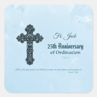Custom Name & Anniversary Year Ordination, Priest