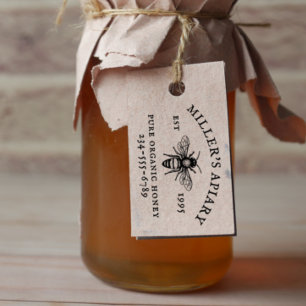 Custom Name Apiary Or Farm Honey Stamp