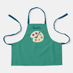 custom NAME Art class school Artist Apron