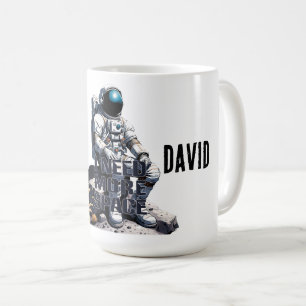 Custom Name Astronaut - 'I Need More Space' Coffee Mug