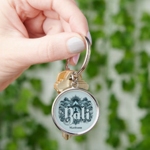 Custom Name Bali Keychain