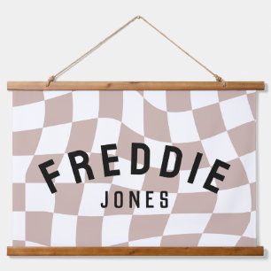 Custom Name Banner Boy's Room Decor Hanging Tapestry