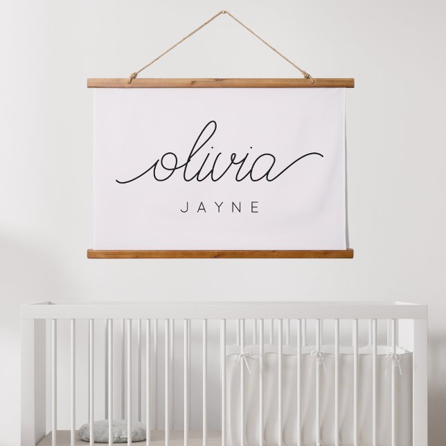 Custom Name Banner | Nursery Decor | Kids Decor Hanging Tapestry (Creator Uploaded)