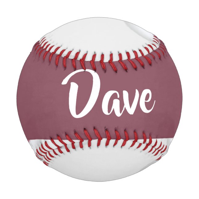 Custom name baseball grey pattern (Front)