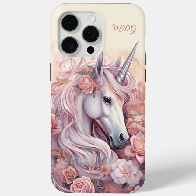 Custom Name Beautiful Unicorn Case-Mate iPhone Case (Back)