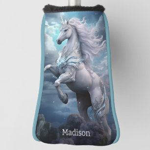 Custom Name Beautiful Unicorn Golf Head Cover
