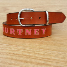 Custom Name Belts Personalized