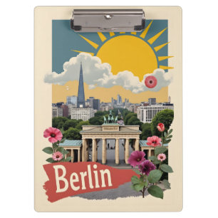 Custom Name Berlin, Germany Clipboard