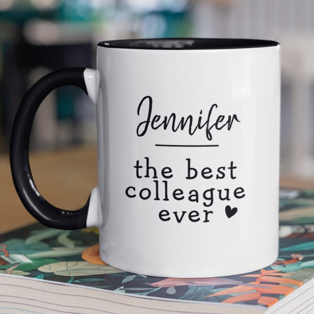 Custom Name Best Coworker Colleague Mug (Creator Uploaded)