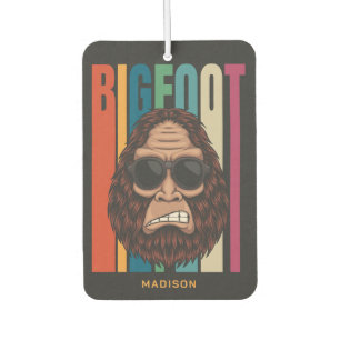 Custom Name Bigfoot Air Freshener