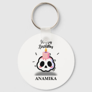 Custom Name Birthday Keychain