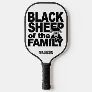 Custom name "Black Sheep" Pickleball Paddle