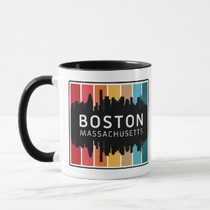 Custom Name Boston Massachusetts Mug