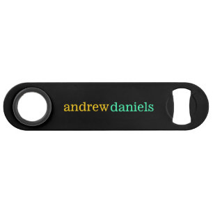 Custom name bottle opener speed bottle opener