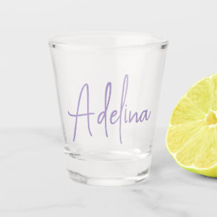 Custom Name Bridesmaid Bridal Party Birthday Favou Shot Glass