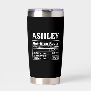 Custom Name Bridesmaid Bride Maid of Honour Sister Insulated Tumbler