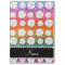 Custom name bright rainbow glitter volleyballs