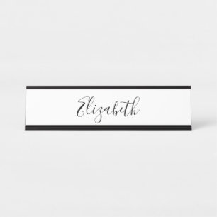 Custom Name Calligraphy Desk Name Plate