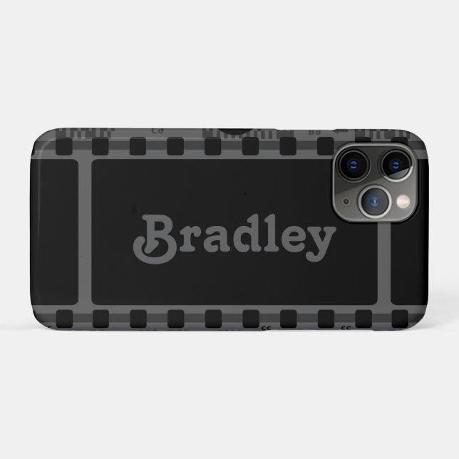 Custom name camera negative film Case-Mate iPhone case (Back (Horizontal))