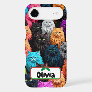Custom Name Cat Lover Cute Cat Art Funny Cats Gift